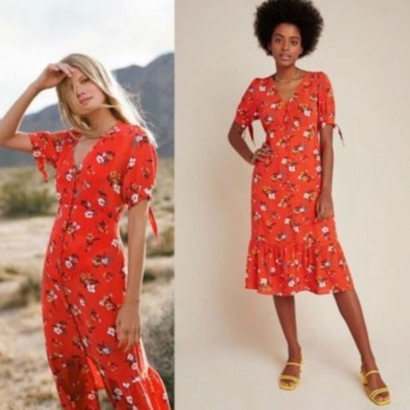 Maeve by Anthropologie Dresses & Skirts - Anthropologie Maeve Eudora Midi Dress